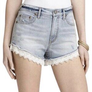 Free People Denim Jean Shorts Size 27